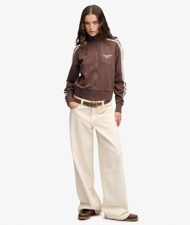 Veste de Surv&ecirc;tement Ray&eacute;e Coupe Ajust&eacute;e Image 3