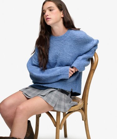 Slouchy Brushed Knit Jumper Image 2