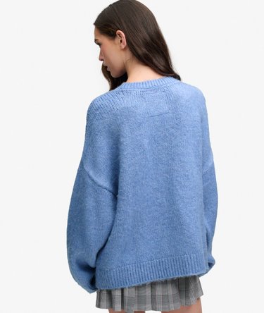 Slouchy Brushed Knit Jumper Image 5