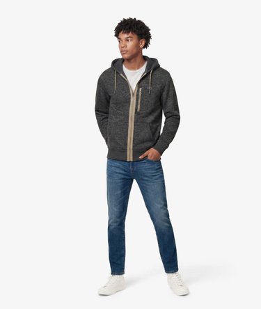 Storm Fleece Kapuzenjacke lockere Passform Image 3