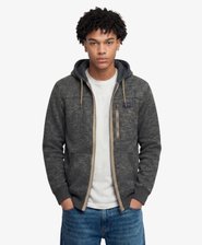Storm Fleece Kapuzenjacke lockere Passform