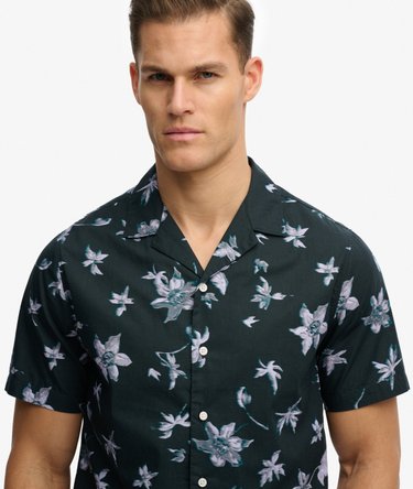 Cabana Print Short Sleeve Shirt Image 3