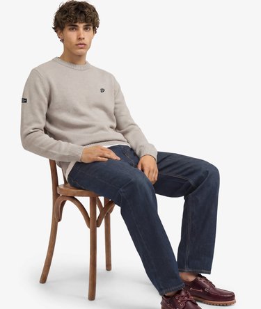 Preppy Cotton Trui Image 3