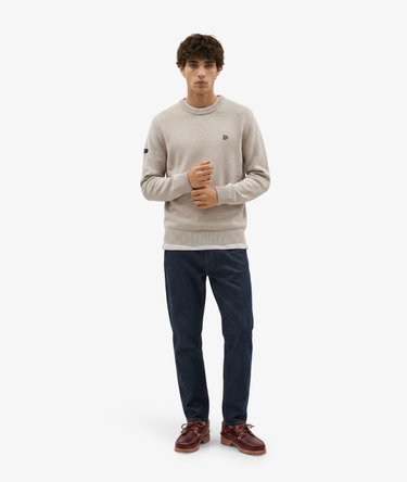 Preppy Cotton Trui Image 4