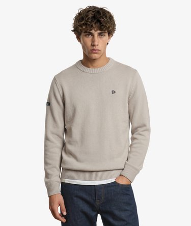 Preppy Cotton Trui Image 2