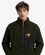 Veste Polaire Borg Vintage Retro