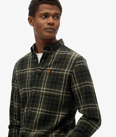 Long Sleeve Cotton Lumberjack Shirt Image 3