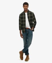 Camicia Lumberjack in Cotone a Maniche Lunghe