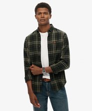 Camicia Lumberjack in Cotone a Maniche Lunghe