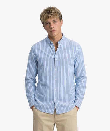 Chemise Oxford Classique &agrave; Manches Longues Image 2