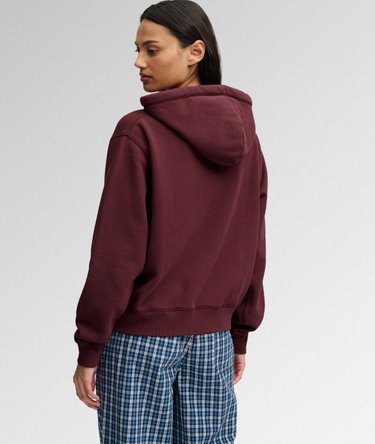 Athletic Essential Applique Crop-Hoodie Image 5