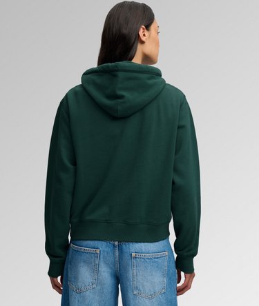 Athletic Essential Applique Cropped Hoodie Image 5