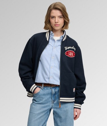 Country Club Jersey Bomber Jacket Image 1