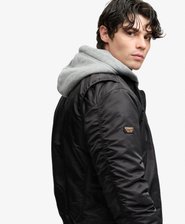 Hooded MA1 Bomber Jacket
