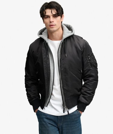 Hooded MA1 Bomberjacke Image 2