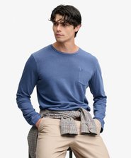 Cotton Linen Long Sleeve Pocket Top