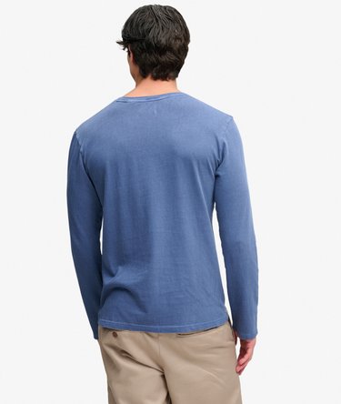 Cotton Linen Long Sleeve Pocket Top Image 5