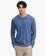Cotton Linen Long Sleeve Pocket Top