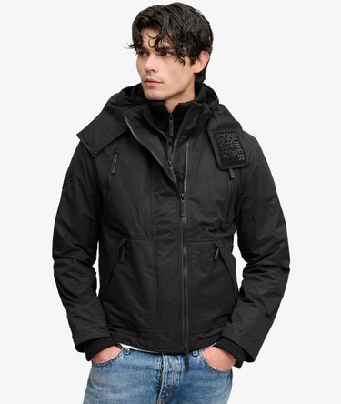 Hooded Microfibre Arctic Windcheater Jacket Image 5
