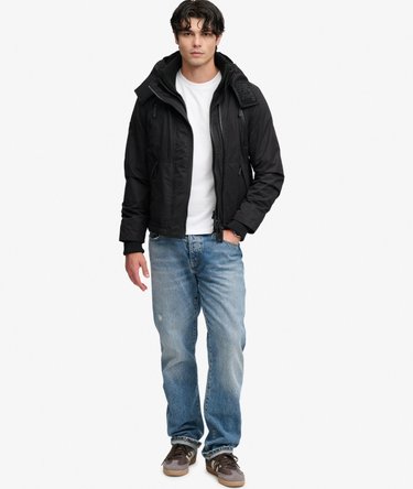 Hooded Microfibre Arctic Windcheater Jacket Image 3