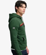 Outdoors Stripe Logo Hoodie