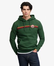 Outdoors Stripe Logo Hoodie