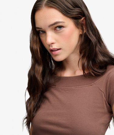 Athletic Essentials Off Shoulder Top Image 4