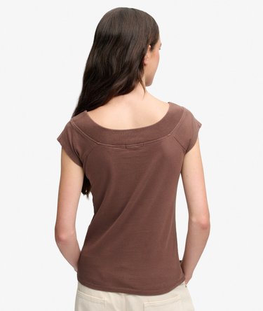 Athletic Essentials Off Shoulder Top Image 5