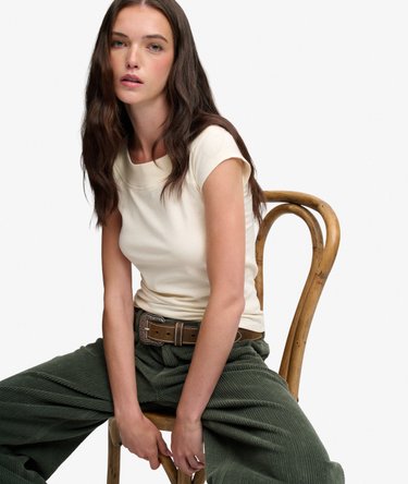 Athletic Essentials Off Shoulder Top Image 1