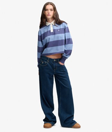 Polo Athletic Essential Cropped corte oversize Image 3