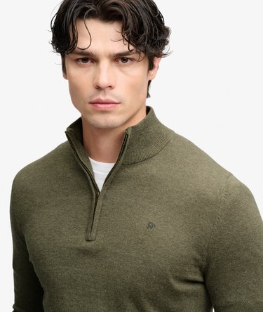 Essential Sweter z Wełny Dopasowany Kr&oacute;j Image 4
