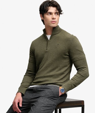 Essential Sweter z Wełny Dopasowany Kr&oacute;j Image 2