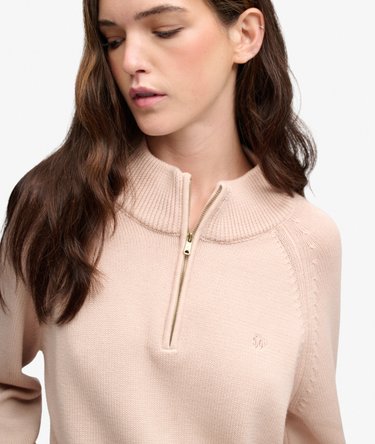 Jersey Classic Half Zip Corte Relajado Image 4