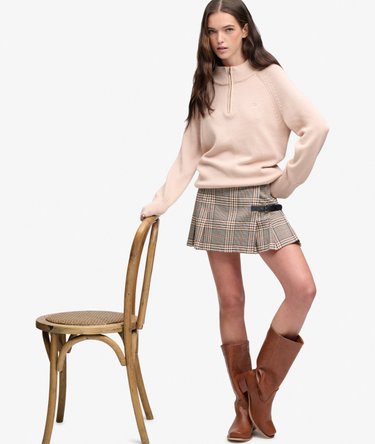 Jersey Classic Half Zip Corte Relajado Image 2