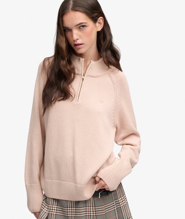 Jersey Classic Half Zip Corte Relajado Image 1
