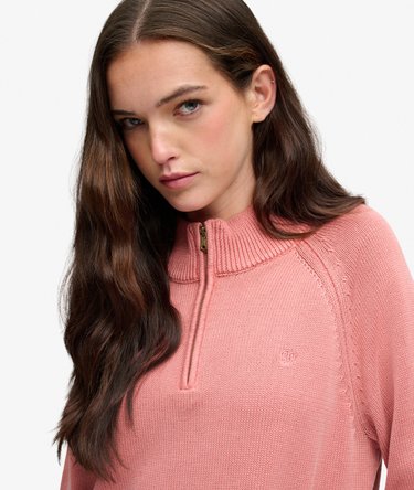 Jersey Classic Half Zip Corte Relajado Image 4