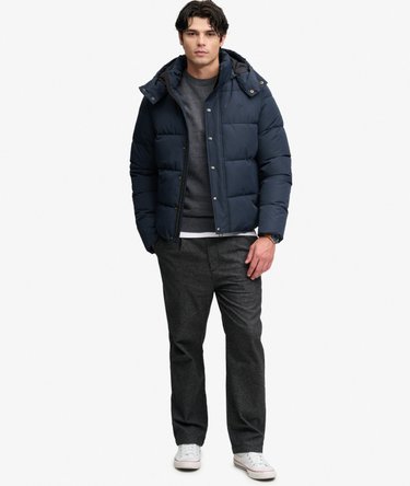 Premium Hooded Puffer Jacket Image 3