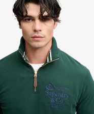Company Logo Sweatshirt mit lockerer Passform