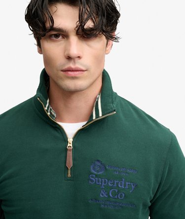 Company Logo Sweatshirt mit lockerer Passform Image 2