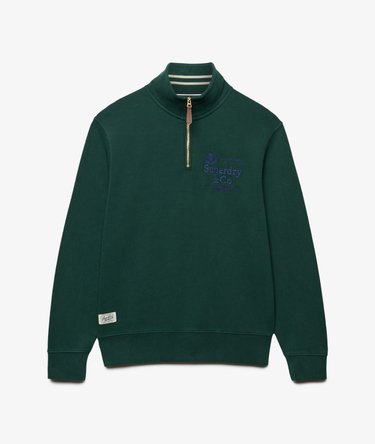 Company Logo Sweatshirt mit lockerer Passform Image 5
