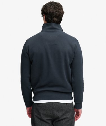 Company Logo Half Zip Sweatshirt Image 4