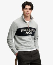 Company Logo Sweatshirt mit lockerer Passform