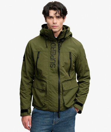 Veste Coupe-vent Ultimate &agrave; Capuche Brod&eacute;e Image 1