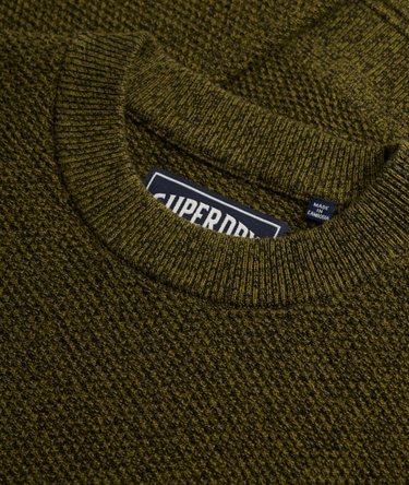 Pull Texture Knit Coupe D&eacute;contract&eacute;e Image 6