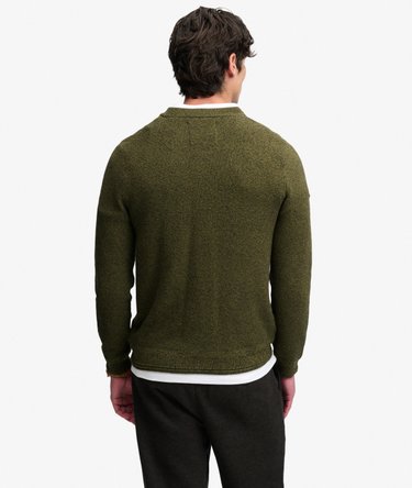 Pull Texture Knit Coupe D&eacute;contract&eacute;e Image 5
