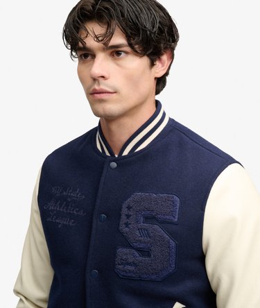 Giacca Varsity con Toppe Vintage Image 4