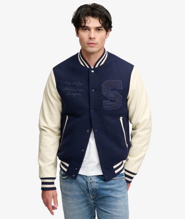 Giacca Varsity con Toppe Vintage Image 1