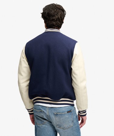 Giacca Varsity con Toppe Vintage Image 6
