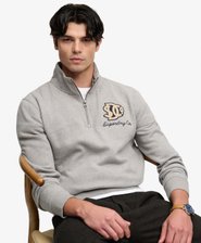 Vintage Athletic Half Zip Sweatshirt