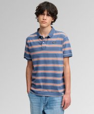 Polo Vintage Stripe Jersey Corte Relajado
